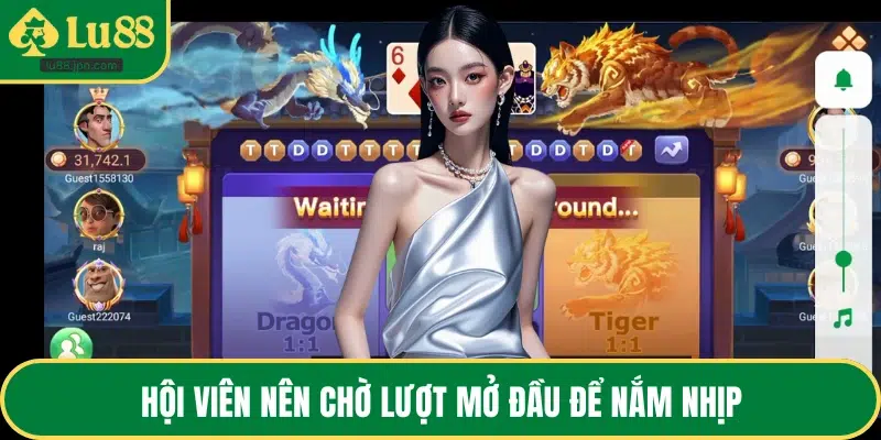Hội viên nên chờ lượt mở đầu để nắm nhịp